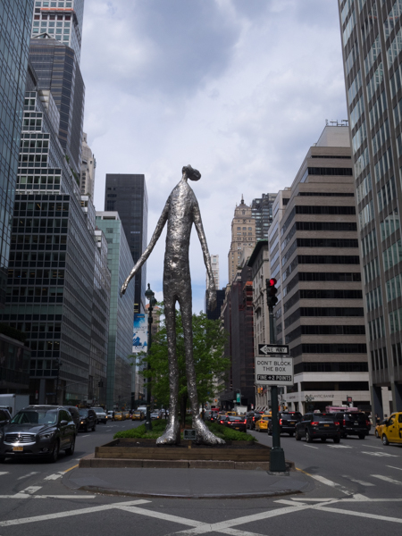 "Looking Up" Tony Friedman Park Avenue NYC